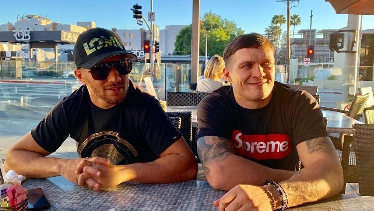 Ломаченко та Усик / фото із соцмереж