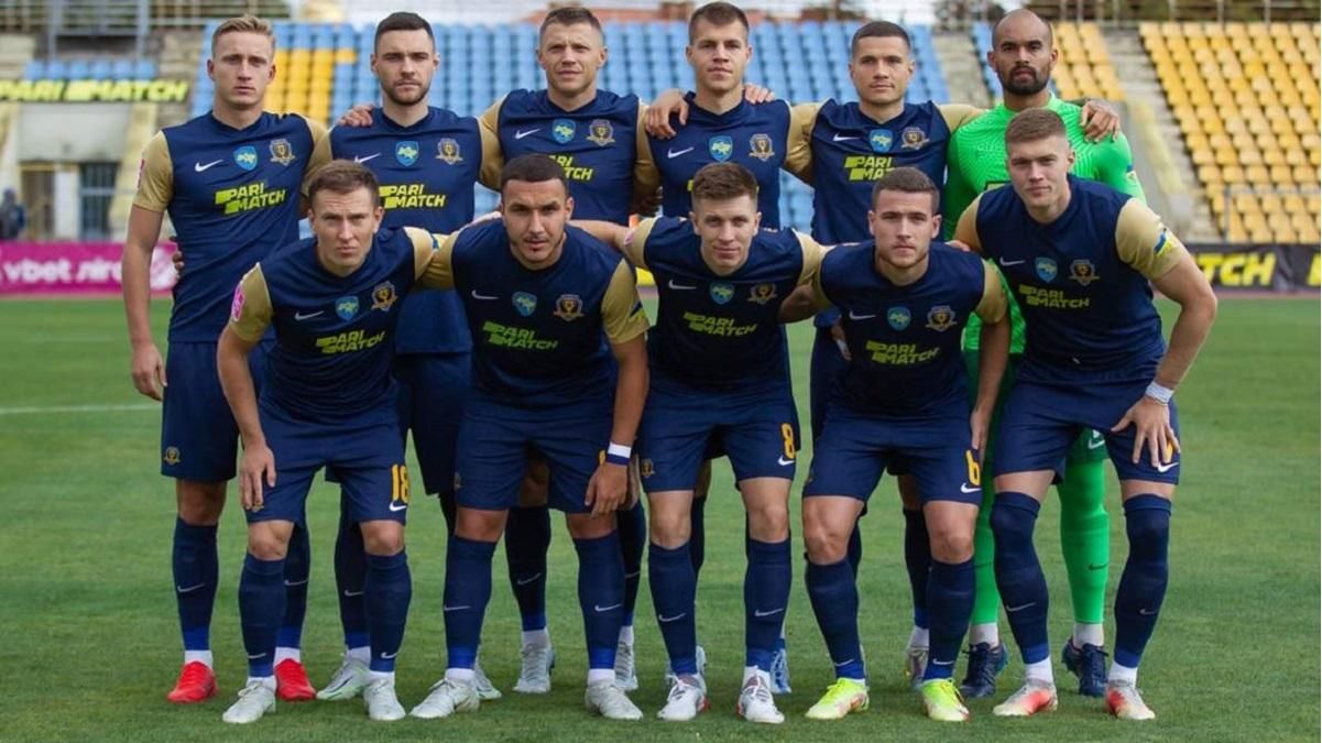 Игроки СК Днепр-1 / Фото СК Днепр-1