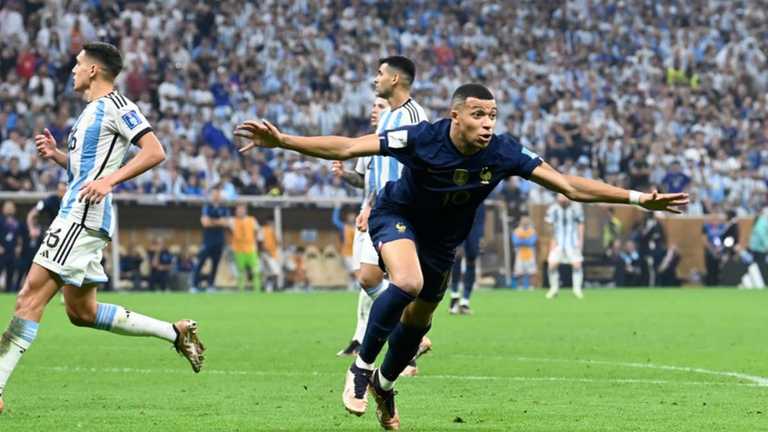 Мбаппе после гола в ворота Аргентины / IMAGO Мбаппе после гола в ворота Аргентины / IMAGO