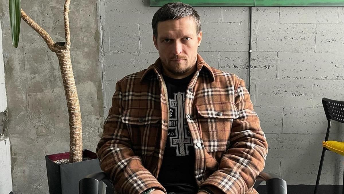 Олександр Усик / Фото з Facebook Олександр Усик / Фото з Facebook