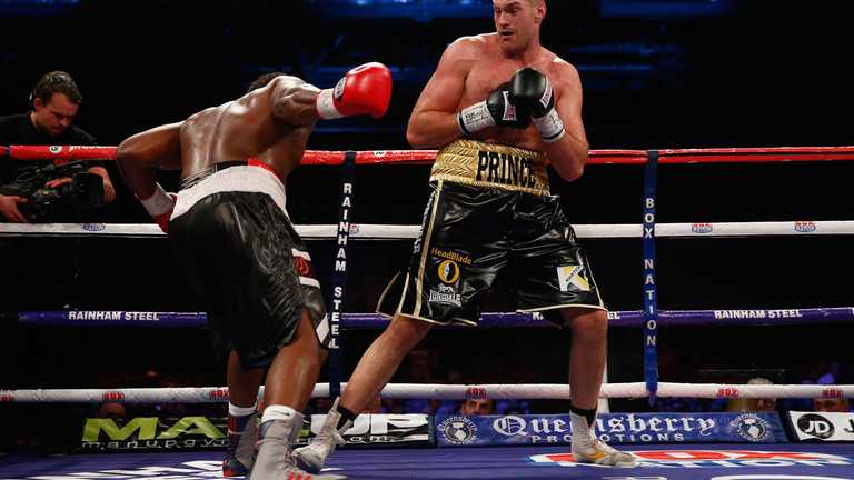 Чисора против Фьюри / Фото Bleacher Report Чисора против Фьюри / Фото Bleacher Report