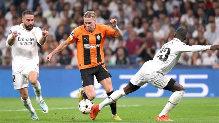 Михайло Мудрик у матчі з Реалом / фото з відкритих джерел Михайло Мудрик у матчі з Реалом / фото з відкритих джерел