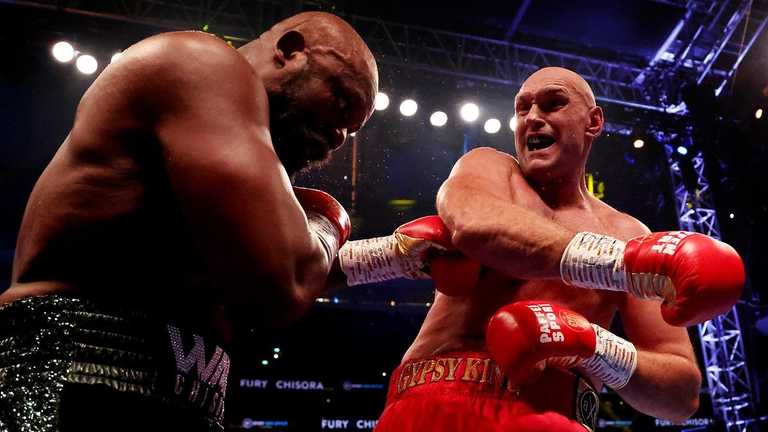 Фьюри – Чисора / Фото Top Rank Фьюри – Чисора / Фото Top Rank