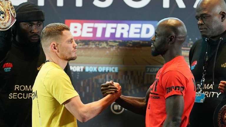 Беринчик – Менди / Фото Queensberry Promotions Беринчик – Менди / Фото Queensberry Promotions