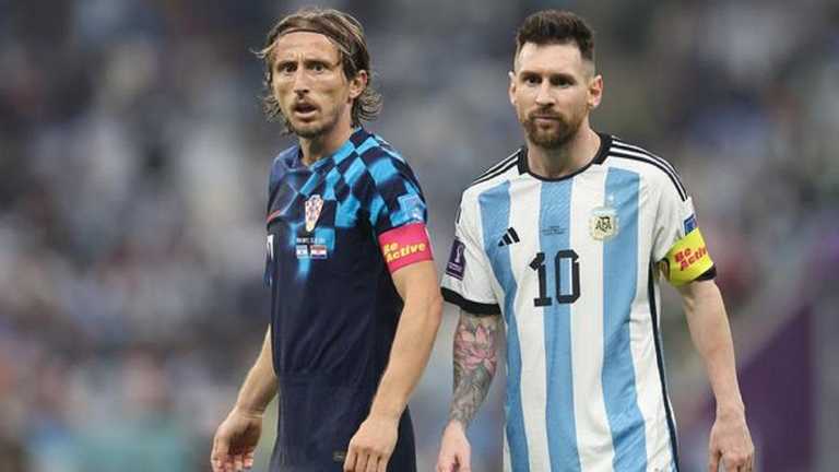 Лука Модрич и Лионель Месси / Фото из Twitter Лука Модрич и Лионель Месси / Фото из Twitter