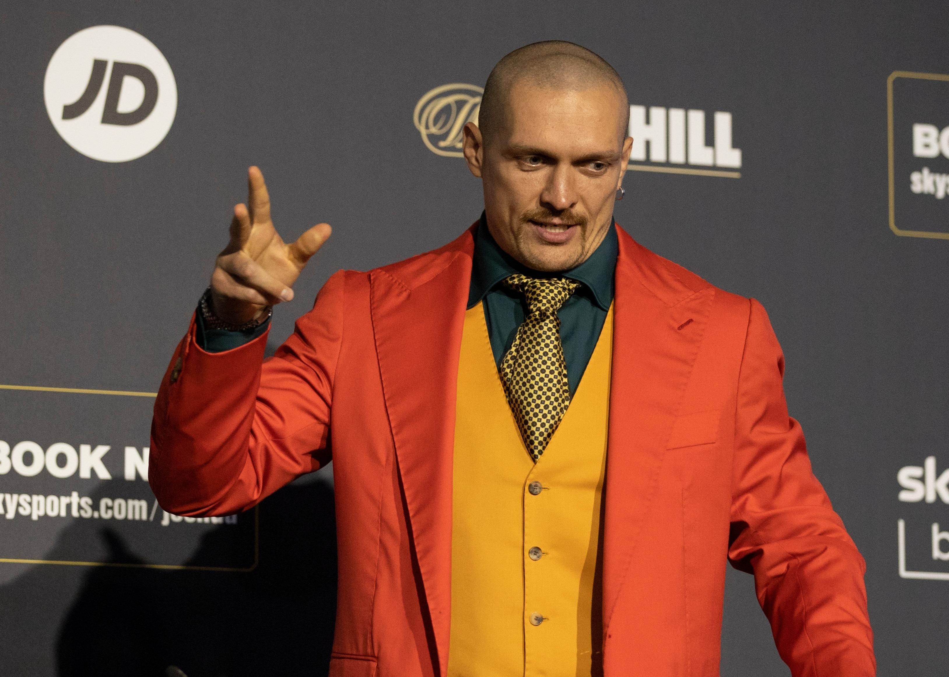 Олександр Усик / Фото з соцмереж