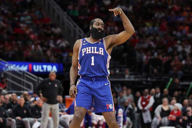 Джеймс Харден / фото НБА Джеймс Харден / фото НБА