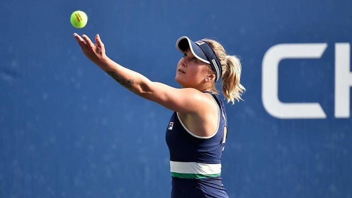Катерина Байдл зіграє в основі Australian Open / фото БТУ
