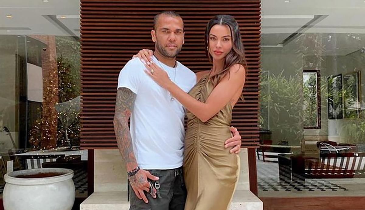 Алвес з дружиною / фото з соцмереж