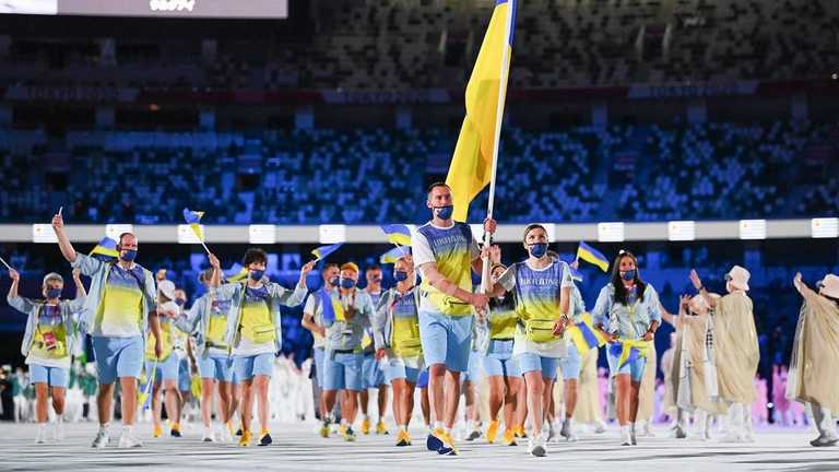 Олимпийская сборная Украины на ОИ-2020 / Фото НОК
