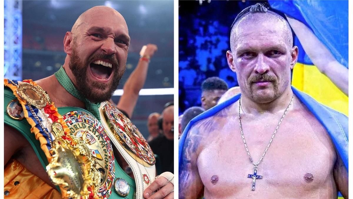 Усик – Фьюри / Коллаж Marca