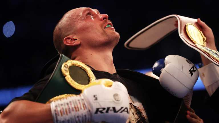 Александр Усик / Фото CNN Александр Усик / Фото CNN