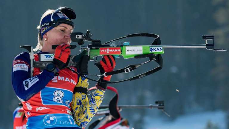 Елена Белосюк не смогла вытащить Украину в топ-10 / фото IBU Елена Белосюк не смогла вытащить Украину в топ-10 / фото IBU