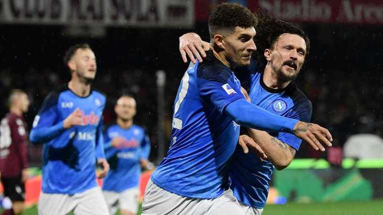 Наполи победил Салернитану / фото AFP Наполи победил Салернитану / фото AFP