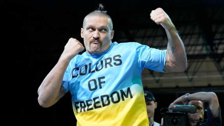 Александр Усик / Фото SkySports Александр Усик / Фото SkySports