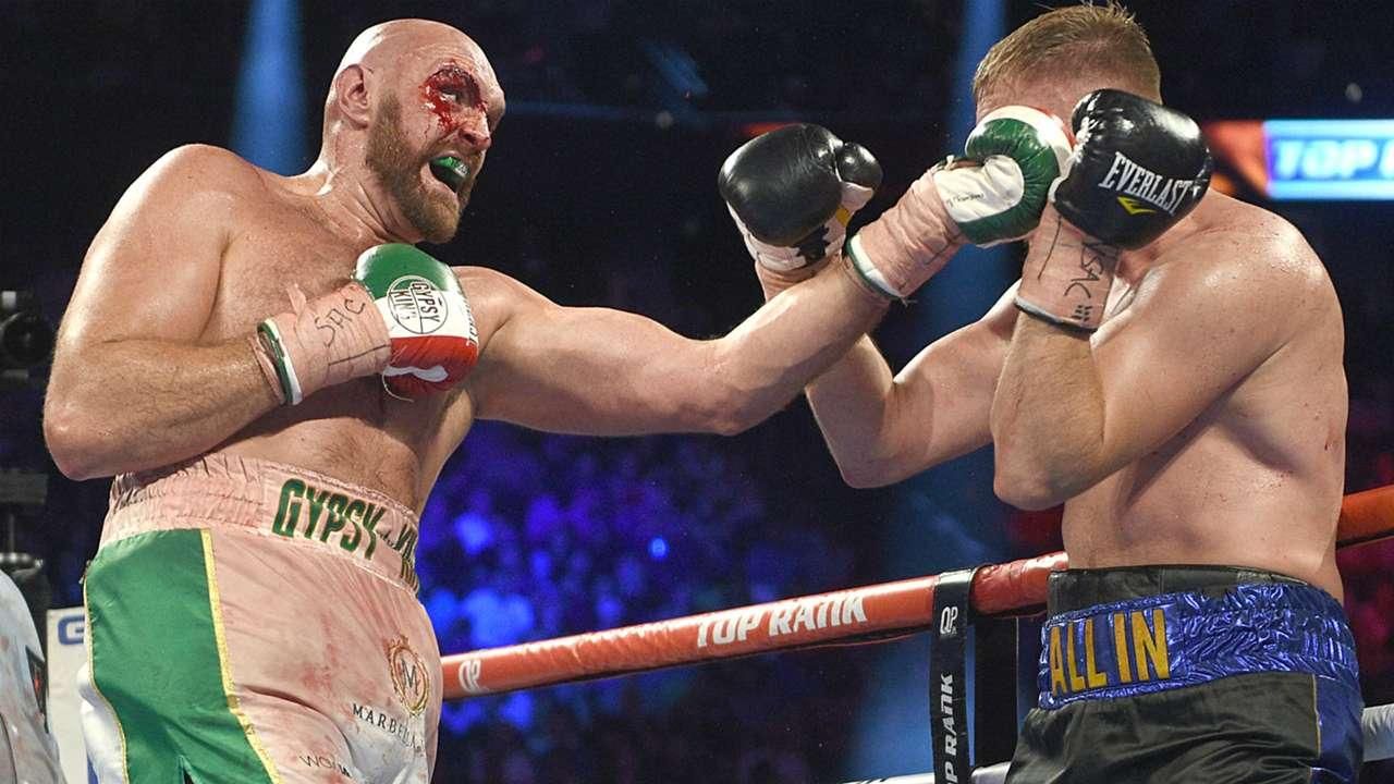 Фьюри против Валлина / Фото Top Rank