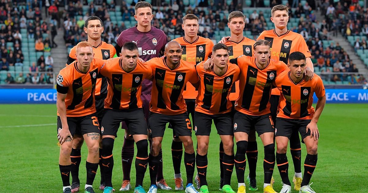Футболісти Шахтаря / фото ФК Шахтар