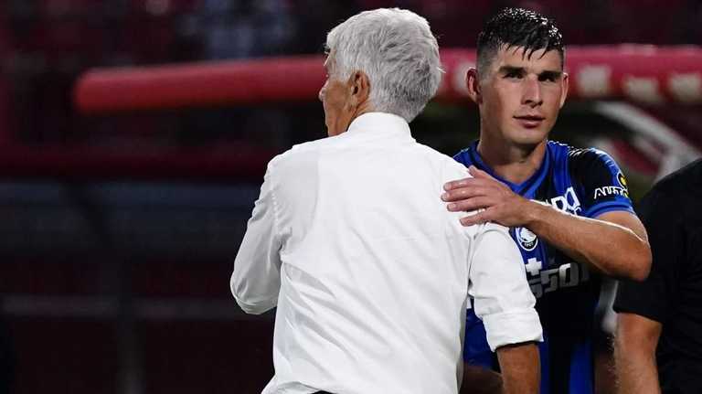 Джан Пьеро Гасперини и Руслан Малиновский / Getty images