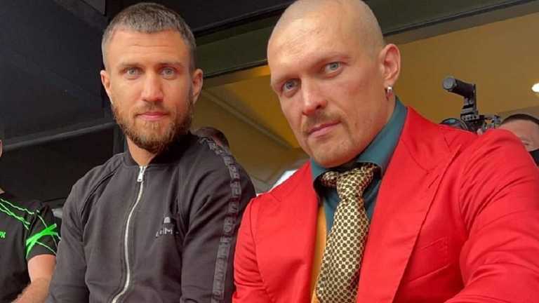 Ломаченко та Усик / фото з соцмереж Ломаченко та Усик / фото з соцмереж