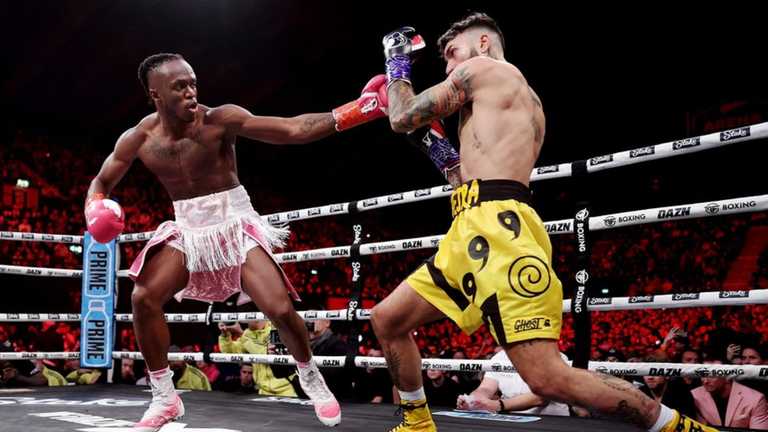 KSI нокаутировал FaZe Temperrr / Boxing in London KSI нокаутировал FaZe Temperrr / Boxing in London