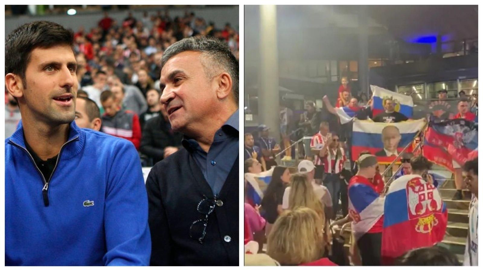 Новак і Срджан Джоковічі / Колаж Telegraph