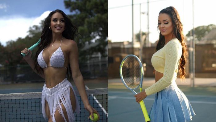 Спокусниця у картатому міні: найсексуальніша тенісистка світу вразила неосяжним декольте