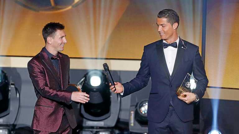 Мессі та Роналду / Фото Ballon d'or Мессі та Роналду / Фото Ballon d'or