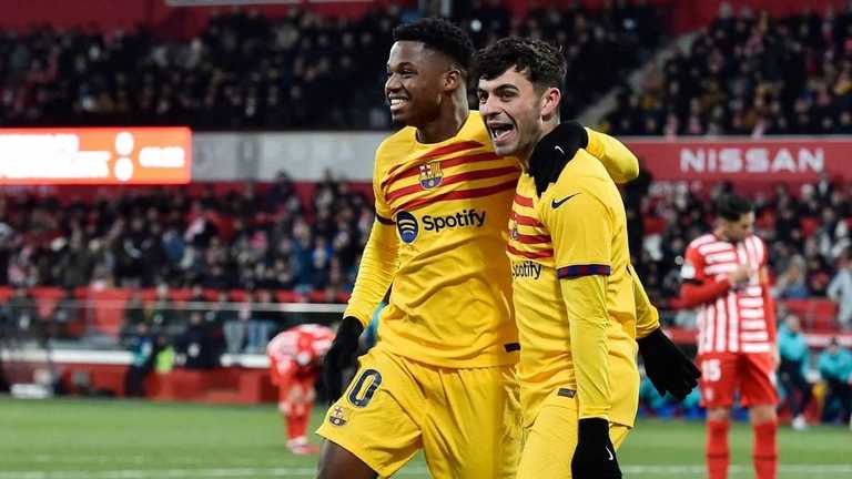 Барселона переграла Жирону / Фото Twitter Барселона переграла Жирону / Фото Twitter