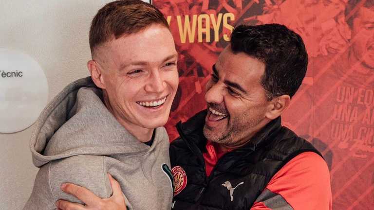 Цыганков и Мичел / фото Жирона Цыганков и Мичел / фото Жирона