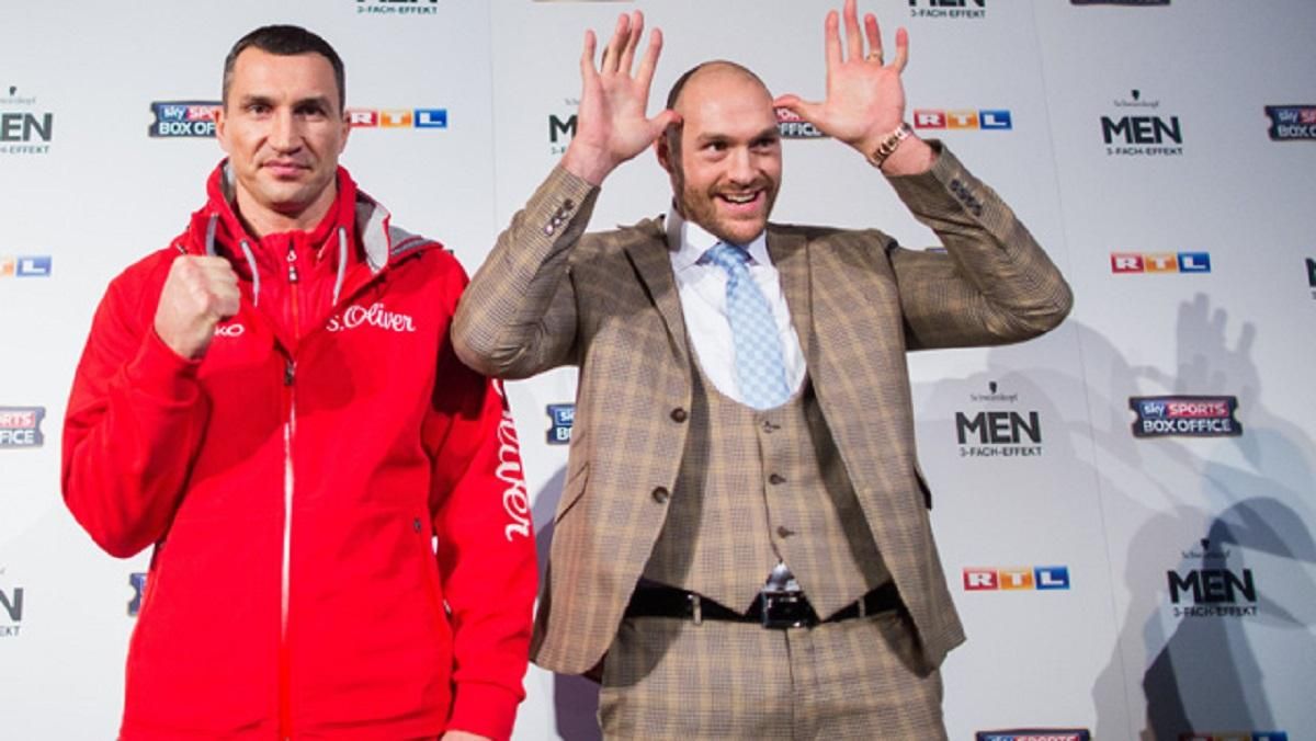 Володимир Кличко і Тайсон Ф'юрі / Архівне фото з Twitter Володимир Кличко і Тайсон Ф'юрі / Архівне фото з Twitter