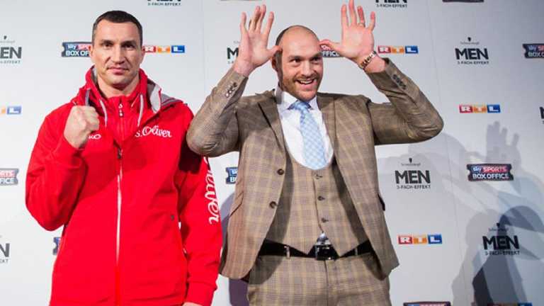 Володимир Кличко і Тайсон Ф'юрі / Архівне фото з Twitter Володимир Кличко і Тайсон Ф'юрі / Архівне фото з Twitter