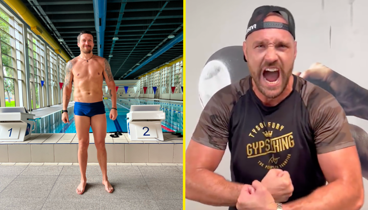 Усик та Ф’юрі обмінялися викликами / фото з соцмереж