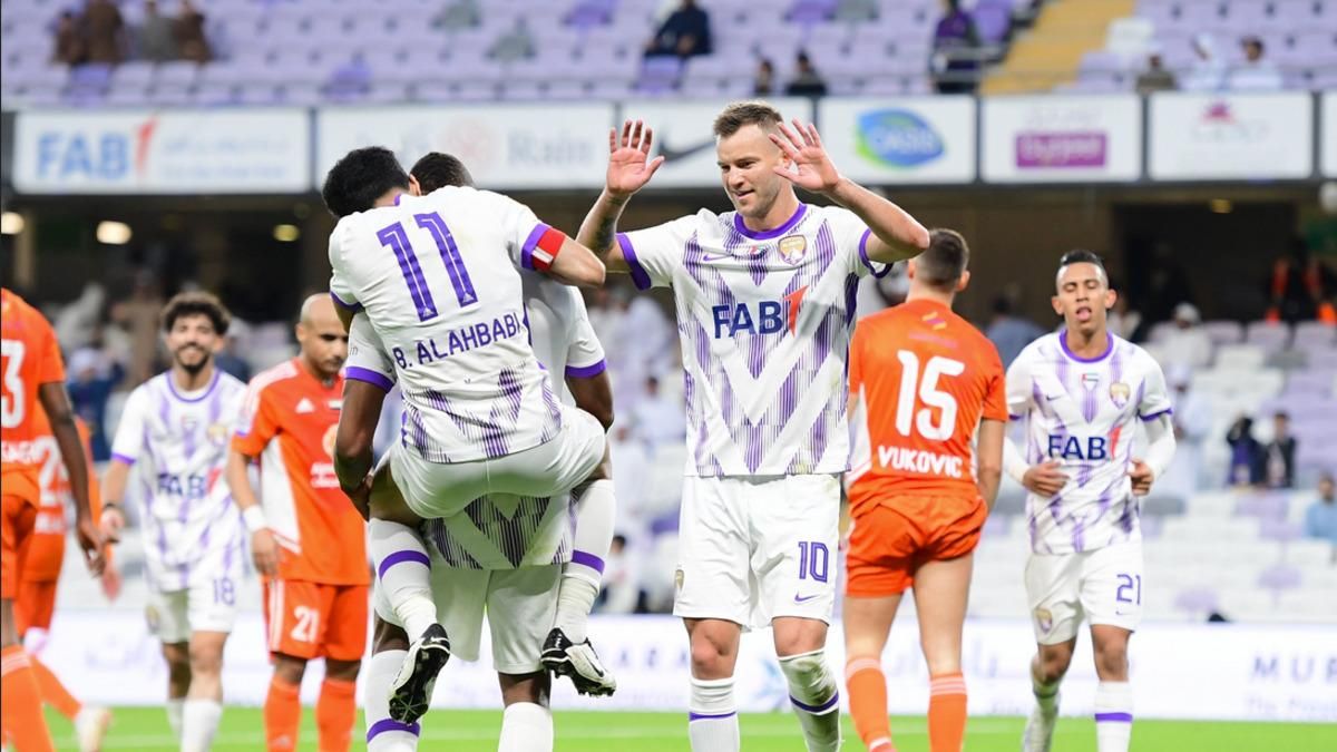 Ярмоленко оформил дубль за Аль-Айн / фото ФК Аль-Айн