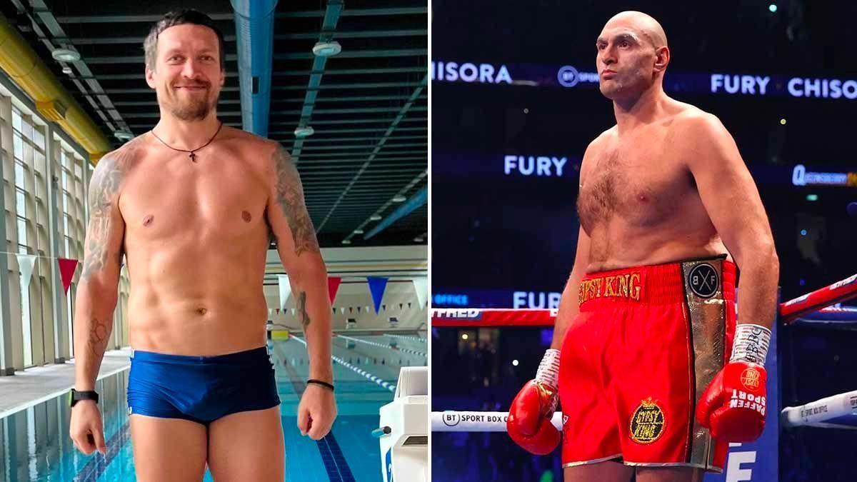 Усик – Фьюри / Коллаж The Mirror