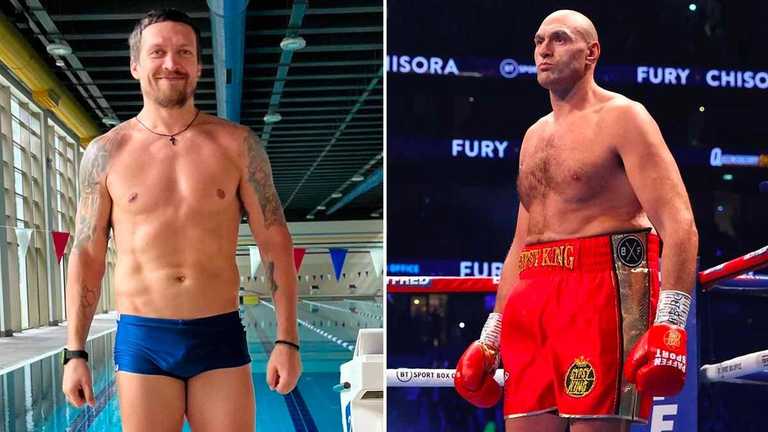 Усик – Фьюри / Коллаж The Mirror Усик – Фьюри / Коллаж The Mirror