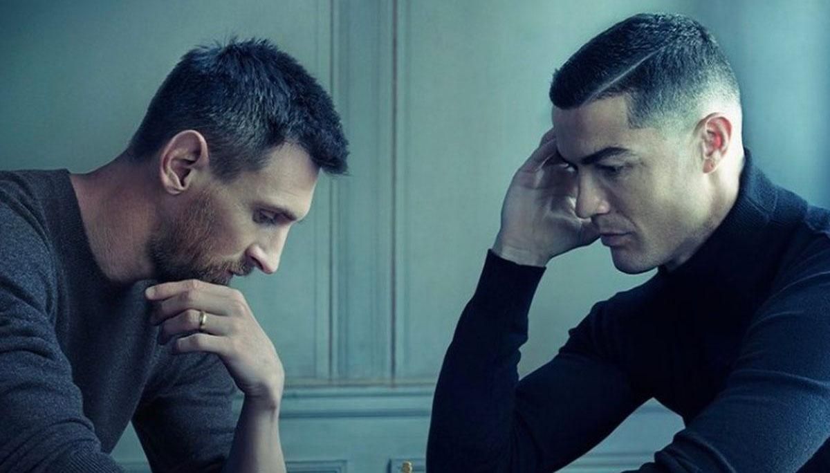 Мессі та Роналду / фото GQ