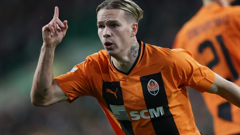 Михаил Мудрик / фото ФК Шахтер Михаил Мудрик / фото ФК Шахтер