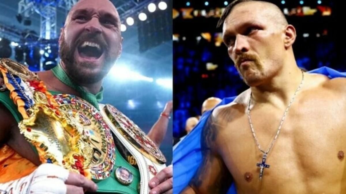 Фьюри и Усик / фотоколлаж из открытых источников Фьюри и Усик / фотоколлаж из открытых источников