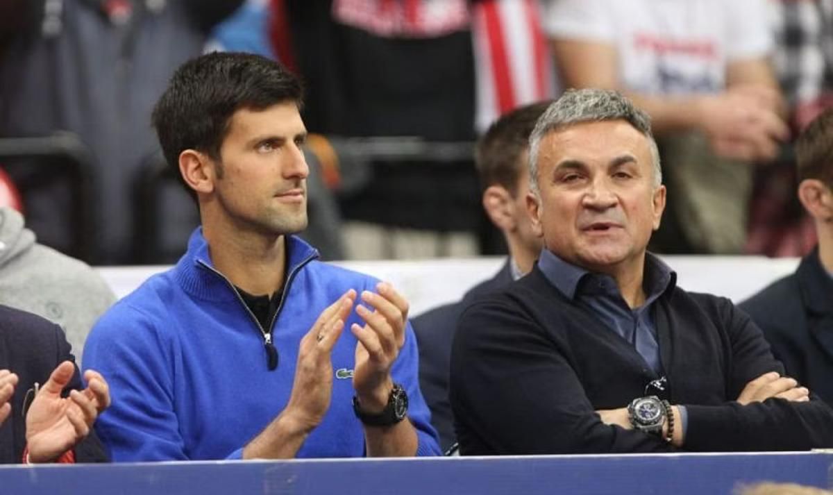 Джокович с отцом / фото из открытых источников