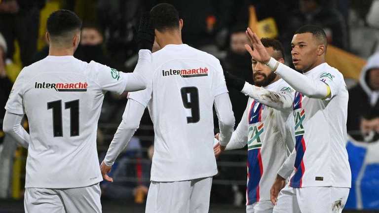 ПСЖ вийшов у 1/8 фіналу Кубка Франції / фото AFP ПСЖ вийшов у 1/8 фіналу Кубка Франції / фото AFP