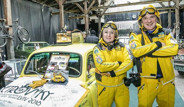 Понад 2000 кілометрів 91-річним автомобілем Потоцького – україно-польський екіпаж виступить на Rallye Monte-Carlo