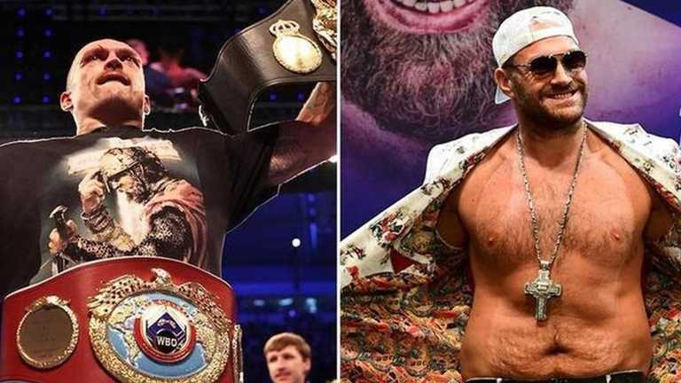 Усик и Фьюри / фотоколлаж из открытых источников Усик и Фьюри / фотоколлаж из открытых источников