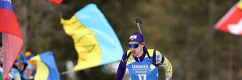 Украинцы финишировали восьмыми в мужской эстафете на этапе Кубка мира по биатлону