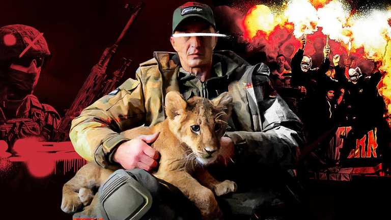 Батальйон "Еспаньйола" – російські ультрас, які воюють проти України / Колаж Олександра Фегера Батальйон "Еспаньйола" – російські ультрас, які воюють проти України / Колаж Олександра Фегера