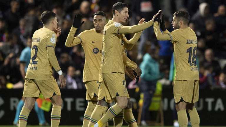 Барселона вышла в четвертьфинал Кубка Испания / фото AFP Барселона вышла в четвертьфинал Кубка Испания / фото AFP