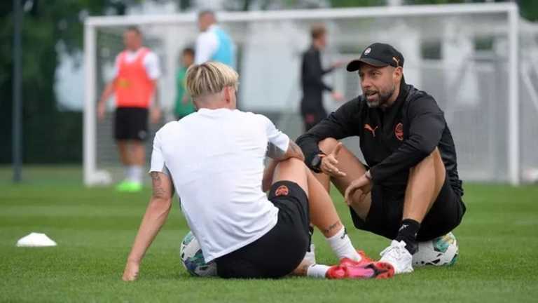 Мудрик та Йовічевіч / фото ФК Шахтар Мудрик та Йовічевіч / фото ФК Шахтар