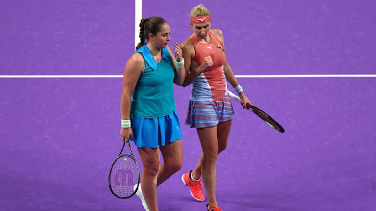 Остапенко та Кіченок / фото Twitter Остапенко та Кіченок / фото Twitter