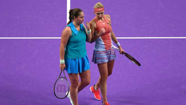 Остапенко та Кіченок / фото Twitter Остапенко та Кіченок / фото Twitter