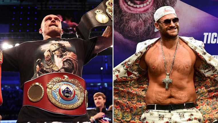 Усик проти Ф’юрі / фото з відкритих джерел Усик проти Ф’юрі / фото з відкритих джерел