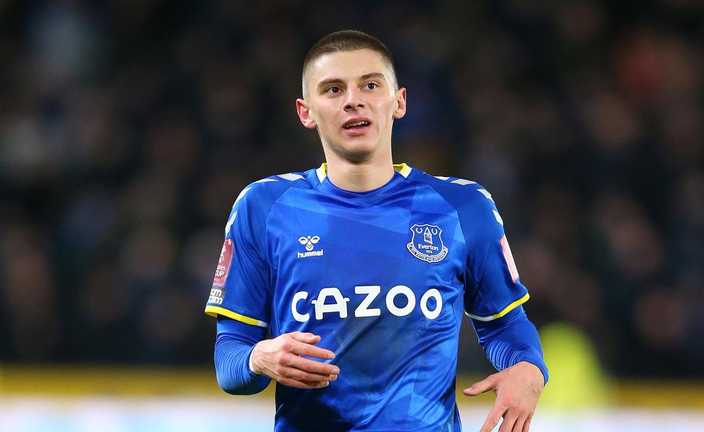 Віталій Миколенко / фото ФК Евертон Віталій Миколенко / фото ФК Евертон